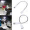 USB Male to Female Extension LED Light Adapter Cable Metal Flexible Tube Newly