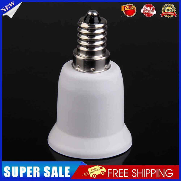 10pcs E14 to E27 LED Halogen Light Base Lamp Bulbs Socket Adapter Converter