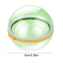 Reuse Water Fight Splash Ball Toys for Beach Backyard (Fluorescent Green)