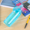 Portable Leakproof Spray Water Bottle Plastic Outdoor Sports Kettle (600ml)