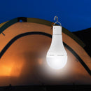 5 Modes 20 COB LED Solar Light USB Rechargeable Bulb Camping Lamp (9W) Newly