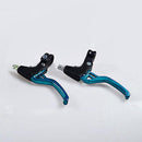 Lightweight ALLOY Brake Levers 2-finger Bike Bicycle BMX blue