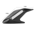 2pcs Decorative Car Air Flow Intake Hood Scoop Bonnet Vent Covers (Black)