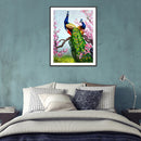 5D Diamond Painting Branch Peacock Full Round Rhinestone DIY Home Decorations