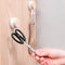 Wooden Wall Hanger Hook Key Holder Kitchen Organizer Storage Rack (1 White)