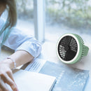 Multifunctional Mini Fan with Tripod Light Desktop for Outdoor Camping Ceiling