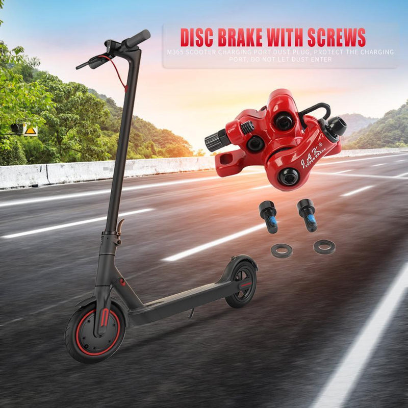 Electric Scooter Disc Brake w/ Screw Skateboard Replacement Accessories for M365