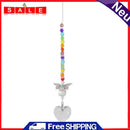 Crystal Pendant Craft Butterfly Love Indoor Outdoor Garden Hanging Light Catcher