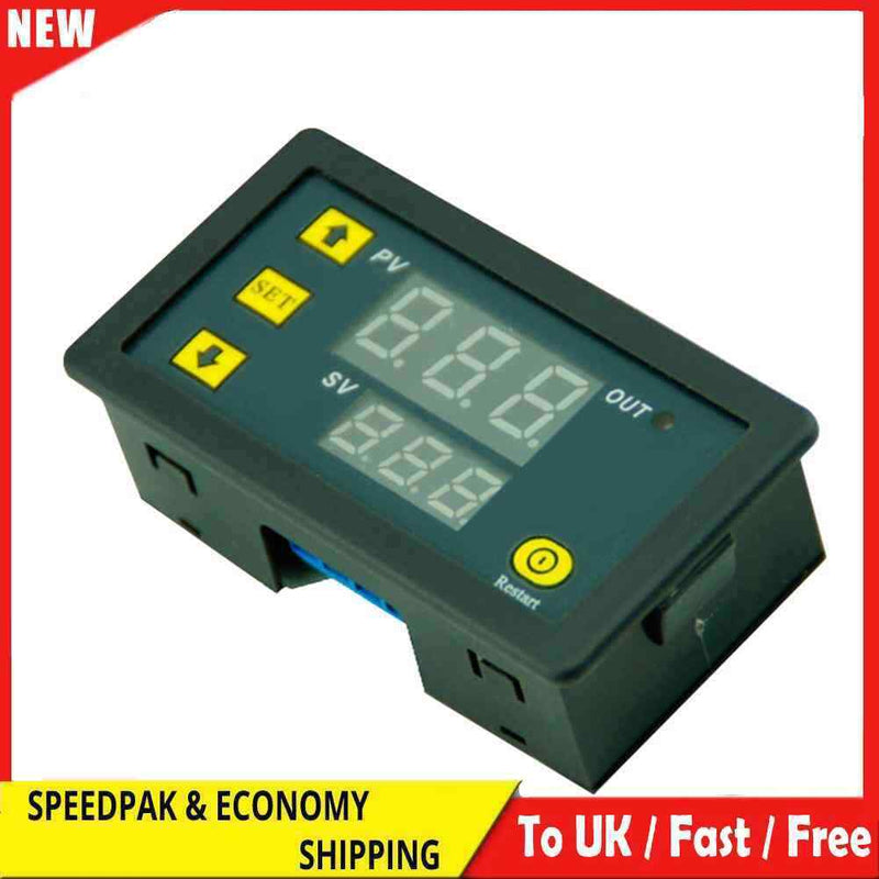 DC12V 20A Digital Display Time Delay Relay Timing Timer Cycling Module