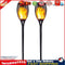 Outdoor Garden Solar Flame Light Waterproof LED Torch Lamp for Yard (2pcs) Newly
