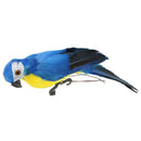Creative Foam Feather Artificial Parrot Birds Home Ornament Imitation Bird Mo