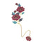 style Metal Tassel Tassel Book Clip Brass Bookmark Painted Pagination Mark