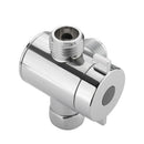Adjustable Switch 3-Way Connector Shower Head Shunt T-adapter Diverter Valve