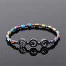 Elastic Jewelry Gift Magnetic Therapy Anklet Hematite Anklet for Women Men