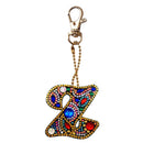 DIY Key Chain Diamond Painting Letters Women Bag Keyring Pendant Gift (Z) Newly