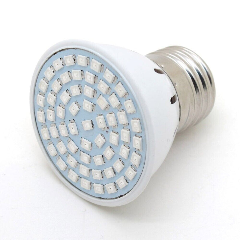 Yard Kits Tent 12W Full Spectrum Grow Light Hydroponic Lamp 60 LED Plant Bulb
