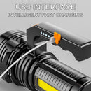 Rechargeable LED Searchlight Flashlight Hand Torch Camping Lights Work Light