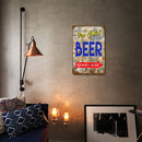 Beer Sheet Metal Drawing Metal Painting Tin Wall Home Poster Sign for Bedroom