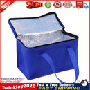 Portable Drink Beer Foil Insulation Cooler Bag Lunch Thermal Pack (Blue S) Newly