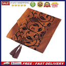 Chameleon Flocking Tablecloth Home Runners Dinner Table Flag Cover(Coffee)