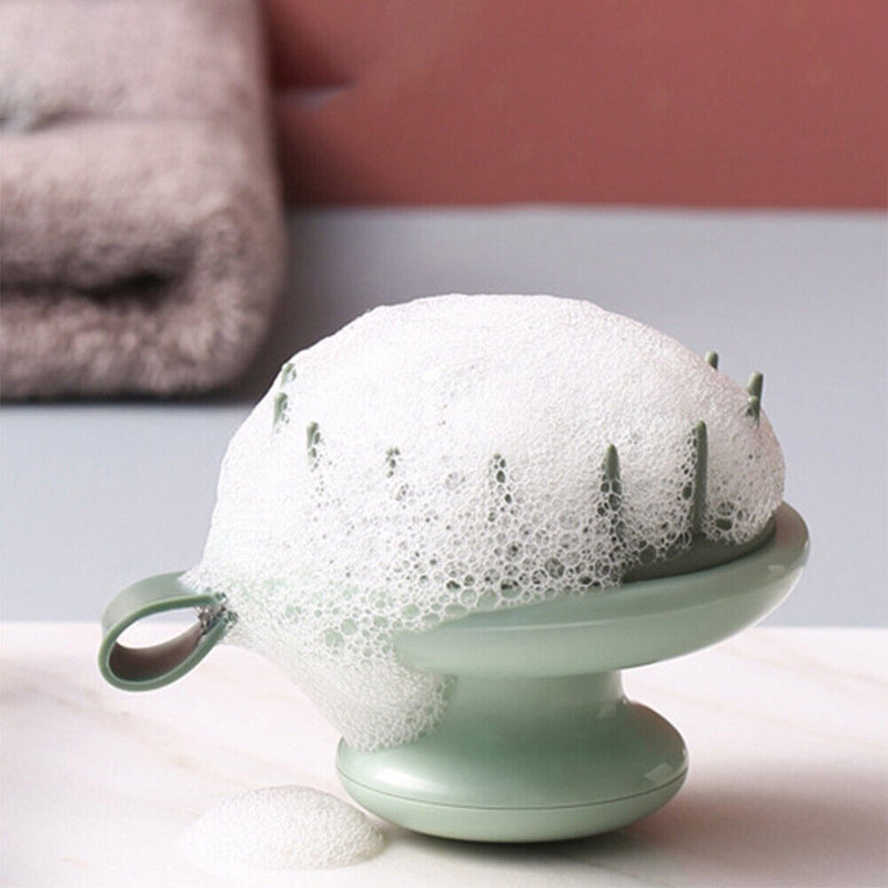 Handheld Scalp Massage Brush Portable Shampoo Brush Hair Care Comb (Green) Newly