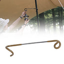 #A Outdoor Camping Hanging Lamp Hook S Shaped Hangers Hook Fishing Accessories