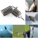 5x Bait Fishing Trap Basket Feeder Holder Cage Fishing Lure Tackle (30g) Newly