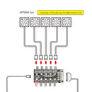 Motherboard PWM Cooler Fan HUB Splitter PC Speed Controller Adapter (SATA)