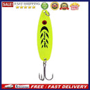 13g Spoon 3 Hooks Fishing Lure Sequins Paillette Hook(Yellow)