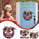 Merry Christmas Sign Xmas Door Sign Christmas Hanging Signs Front Door Decor~