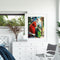 Santa Gift Oil Paint By Numbers Christmas Drawing DIY Hand Painted Decorations