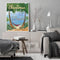 DIY Handmade Digital Picture Seaside Christmas Frameless Oil Painting By Number