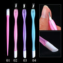Stick Pusher Soft Peeling Trimmer Nail Cuticle Nail Remover Dead Skin Fork