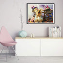 DIY Diamond Painting Kits Full Round Drill Yorkshire Terrier Crafts Home De