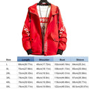 Zipper Drawstring Men Teenager Boy Long-Sleeves Hoodie Coat Letter Pocket Jacket