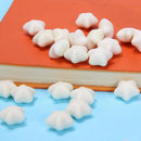 100pcs Five-Pointed Star Stamp Paint Wax Envelope Card Sealing Wax(White)