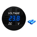 D3 Waterproof Digital Panel Voltmeter Voltage Meter for Car Yacht Boat ATV Truck