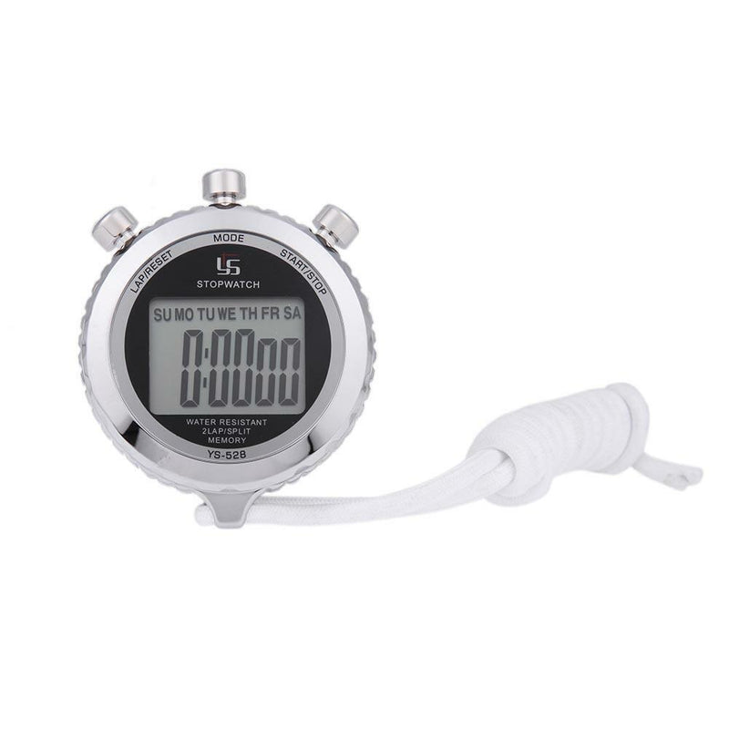 Chronograph Metal Digital Timer Stopwatch Sports Counter Waterproof Stopwat