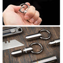 Outdoor Camping Capsule Bottle EDC Tool Waterproof Canister Medicine Seal