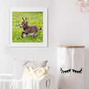 5D DIY Diamond Painting Embroidery Donkey Full Round Drill Rhinestones Craf
