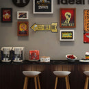 Tin Plates Wall Signs Retro Painting Beer Area Metal Plate Poster for Bar Craft