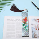 DIY Special Shaped Diamond Painting Leather Bookmark Tassel Fishtail Beauty Gift