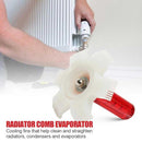 6 Pieces Air Conditioner Fin Cleaner Set Air Outlet Evaporator Radiator Tool: