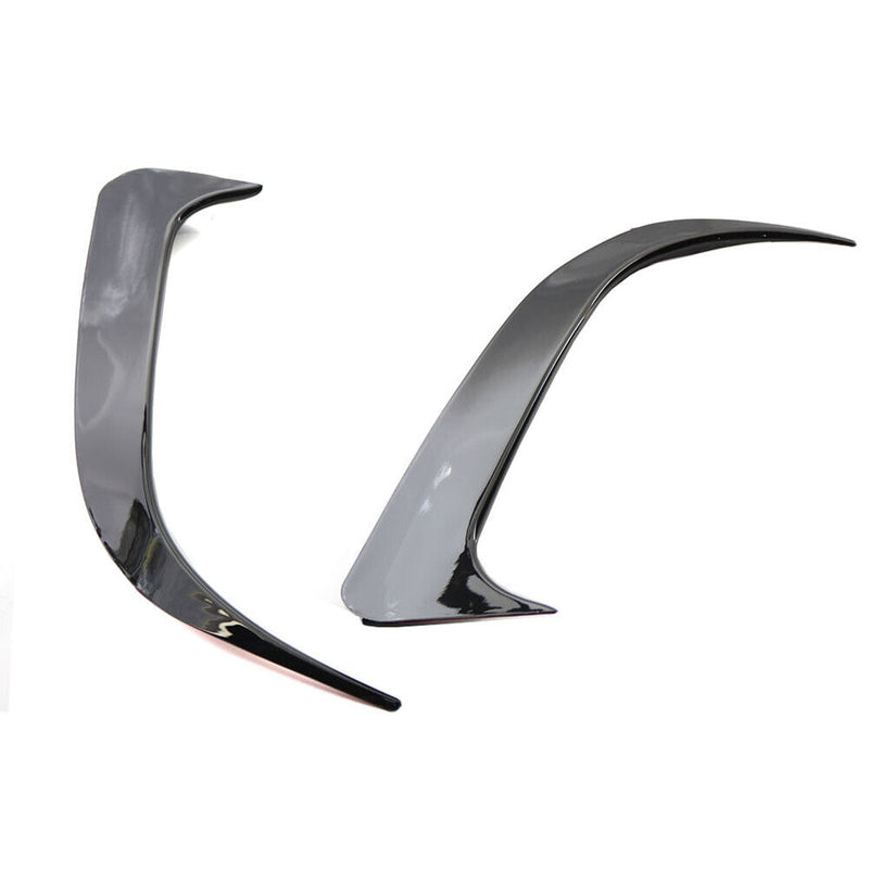 Rear Bumper Vent Canards for Mercedes-Benz CLA 200 AMG 14-18 (Gloss Black) Newly