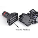 Lanterna Zoom Waterproof Headlight LED Head Lamp Cycling Lights Flashlight