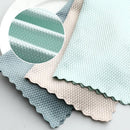 1xKitchen Cleaning Cloth Wipes Table Window Dish Towel Rag Soft DIY Towels E2Y6