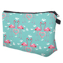 Women Cute Bird Print Brushes Bags Travel Makeup Organizer Clutch (50067)