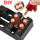 Walnut Watch Carve Bench Clamp Parallel Sculpture Craft Fix Plier (Black) Newly