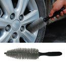 Vehicle Car Wheel Hub Cleaning Tip Brush Tyre Tire Rim Scrub Cleaner Accessories