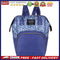 Oxford Big Baby Care Top-handle Packs Plant Print Mommy Backpacks Maternity Bags